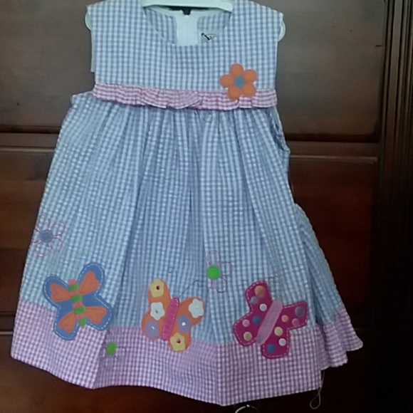 Good Lad Other - NWOT dress with matching shorts and sun bonnet
